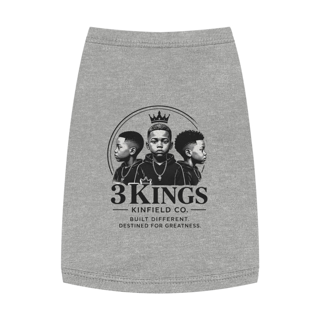 3Kings Pet Tank Top — "3Kings" Botanical Dog Shirt