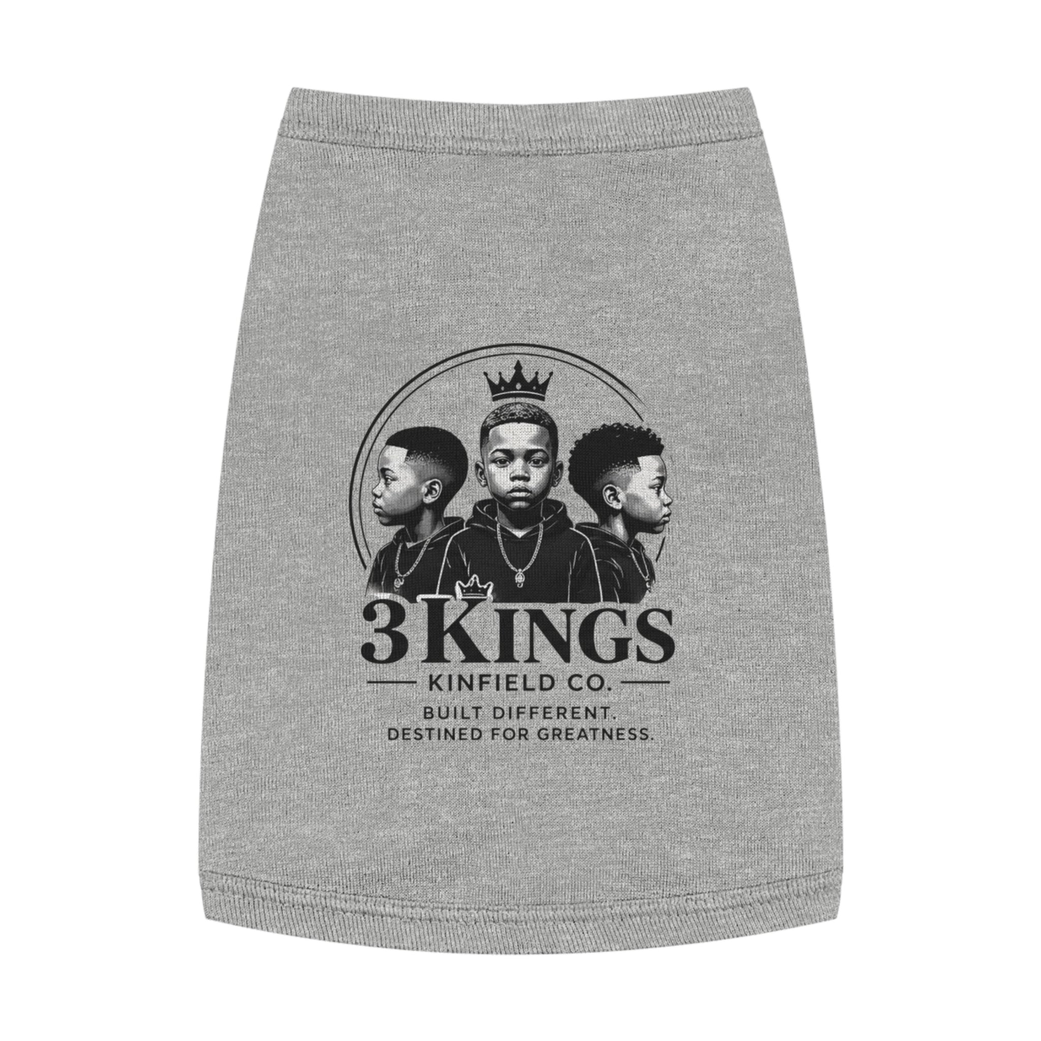 3Kings Pet Tank Top — "3Kings" Botanical Dog Shirt