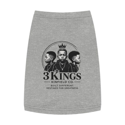 3Kings Pet Tank Top — "3Kings" Botanical Dog Shirt