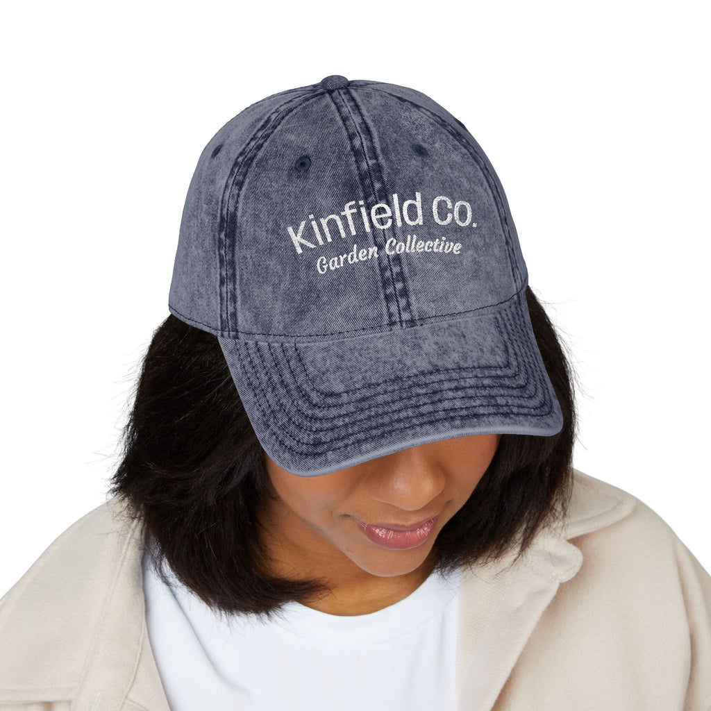 Kinfield Co. Garden Collective Embroidered Vintage Cap
