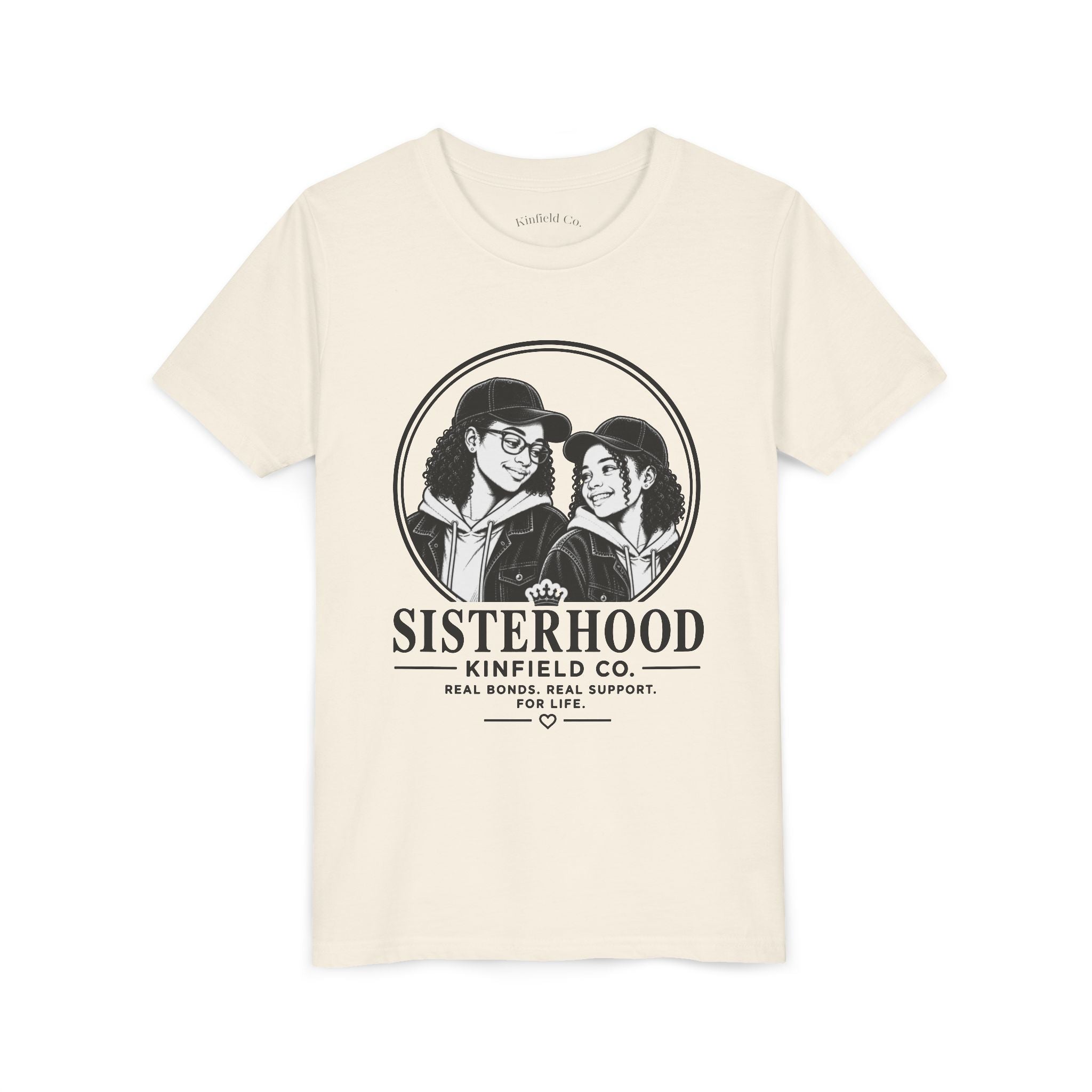 Youth Tee – 3 Queens “Sisterhood” Graphic Kids Shirt