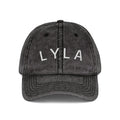 LYLA - “Live Your Life Authentically” Embroidered Vintage Cap