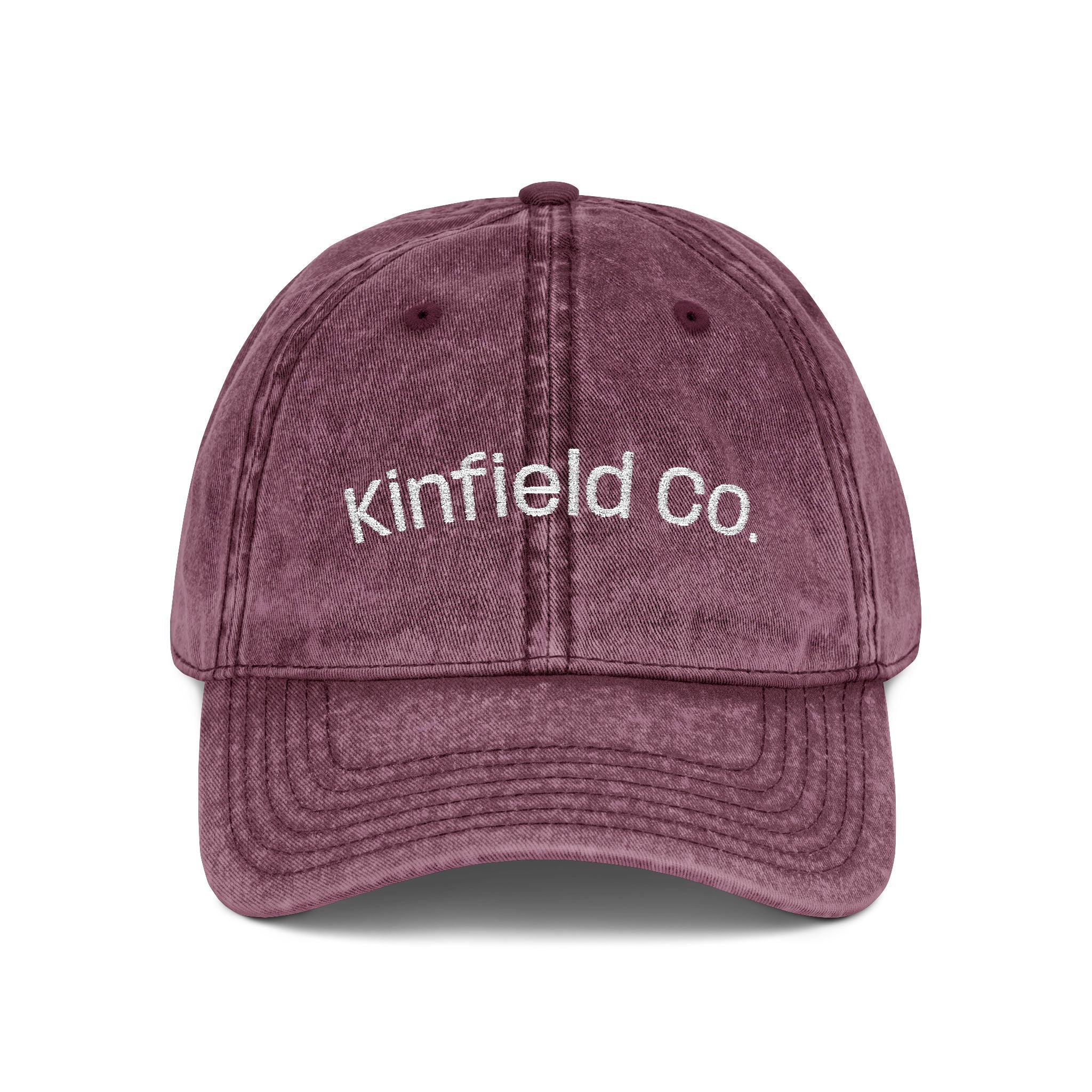 Kinfield Co. Essential Embroidered Vintage Cap