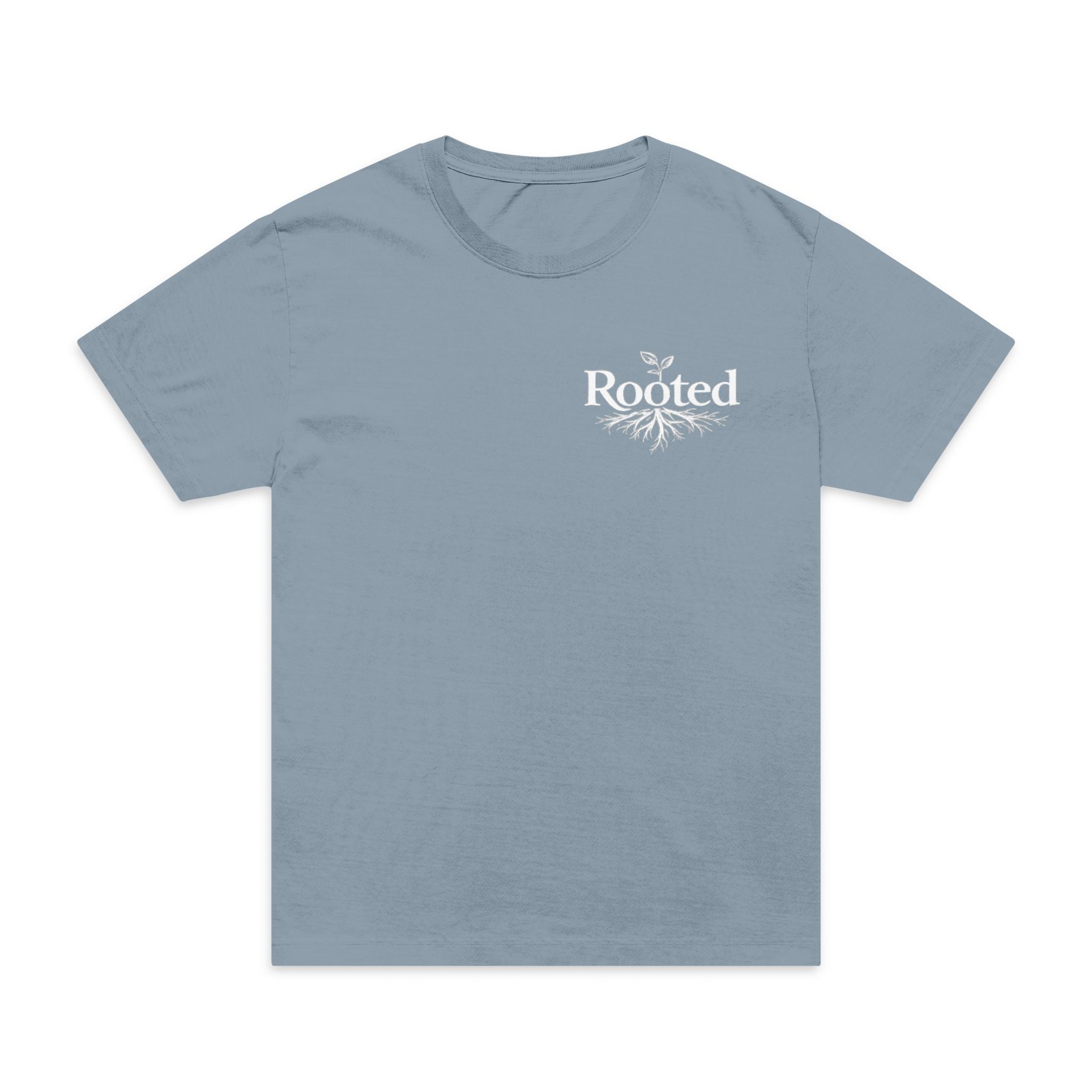 Oversized T-Shirt — Rooted Subtle Pocket 'Rooted' Graphic