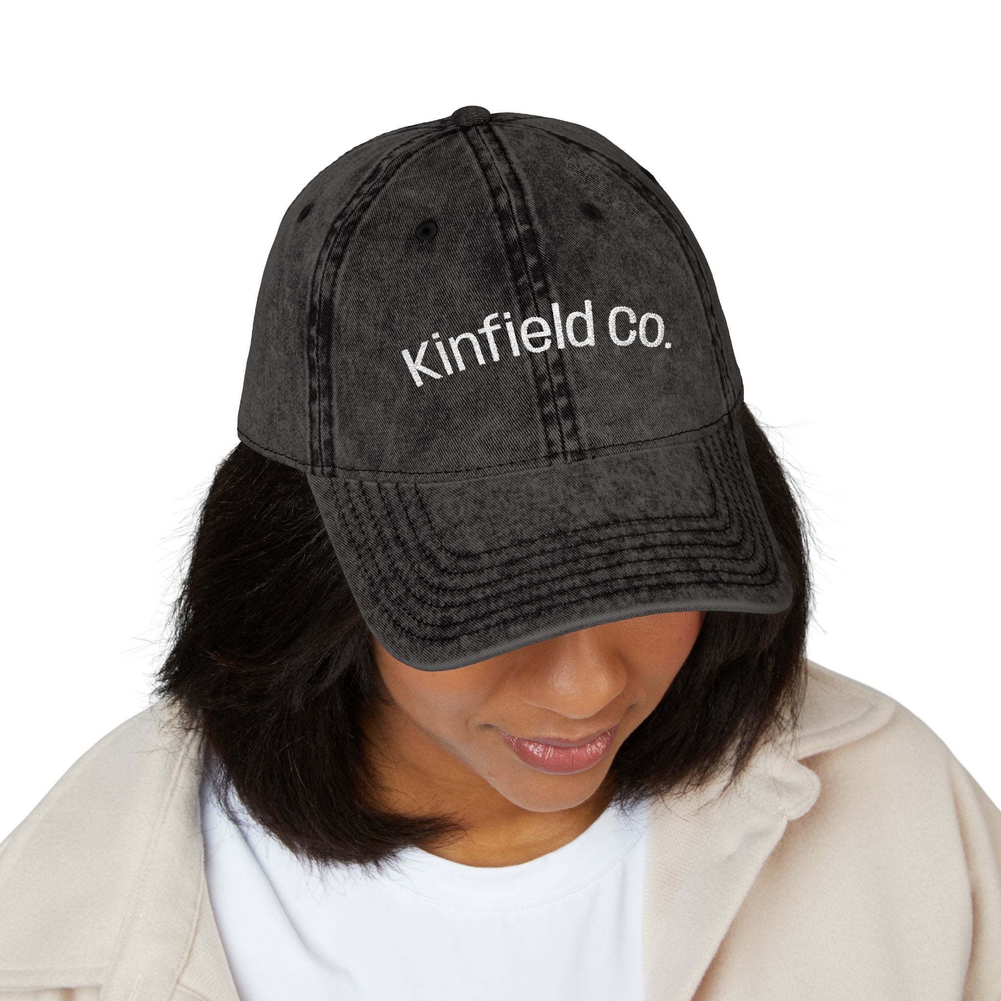 Kinfield Co. Essential Embroidered Vintage Cap