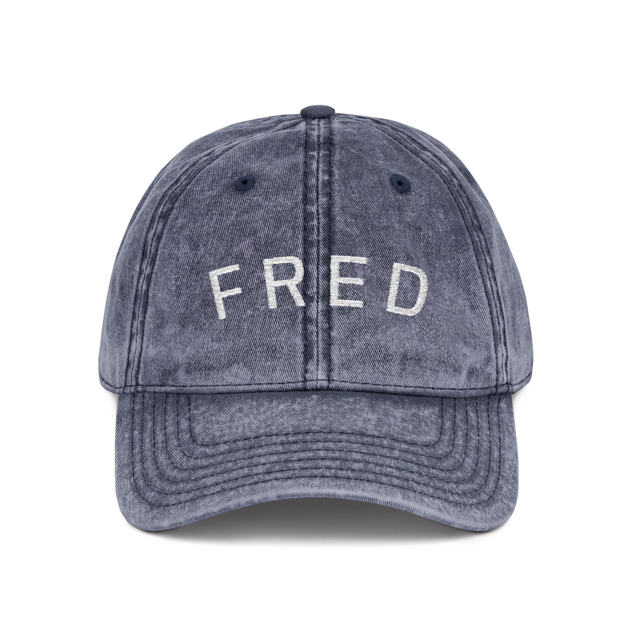FRED - “For Real Everyday Dogs” Embroidered Vintage Cap