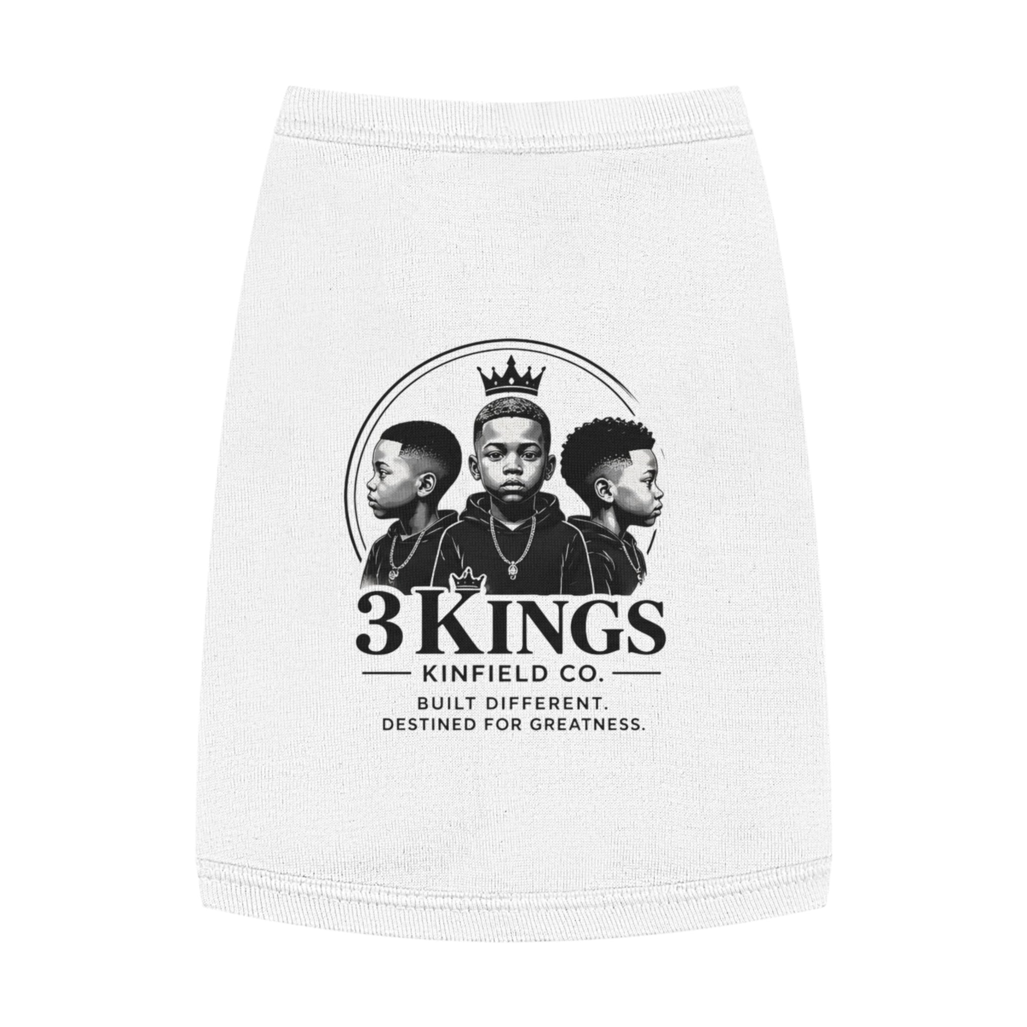 3Kings Pet Tank Top — "3Kings" Botanical Dog Shirt
