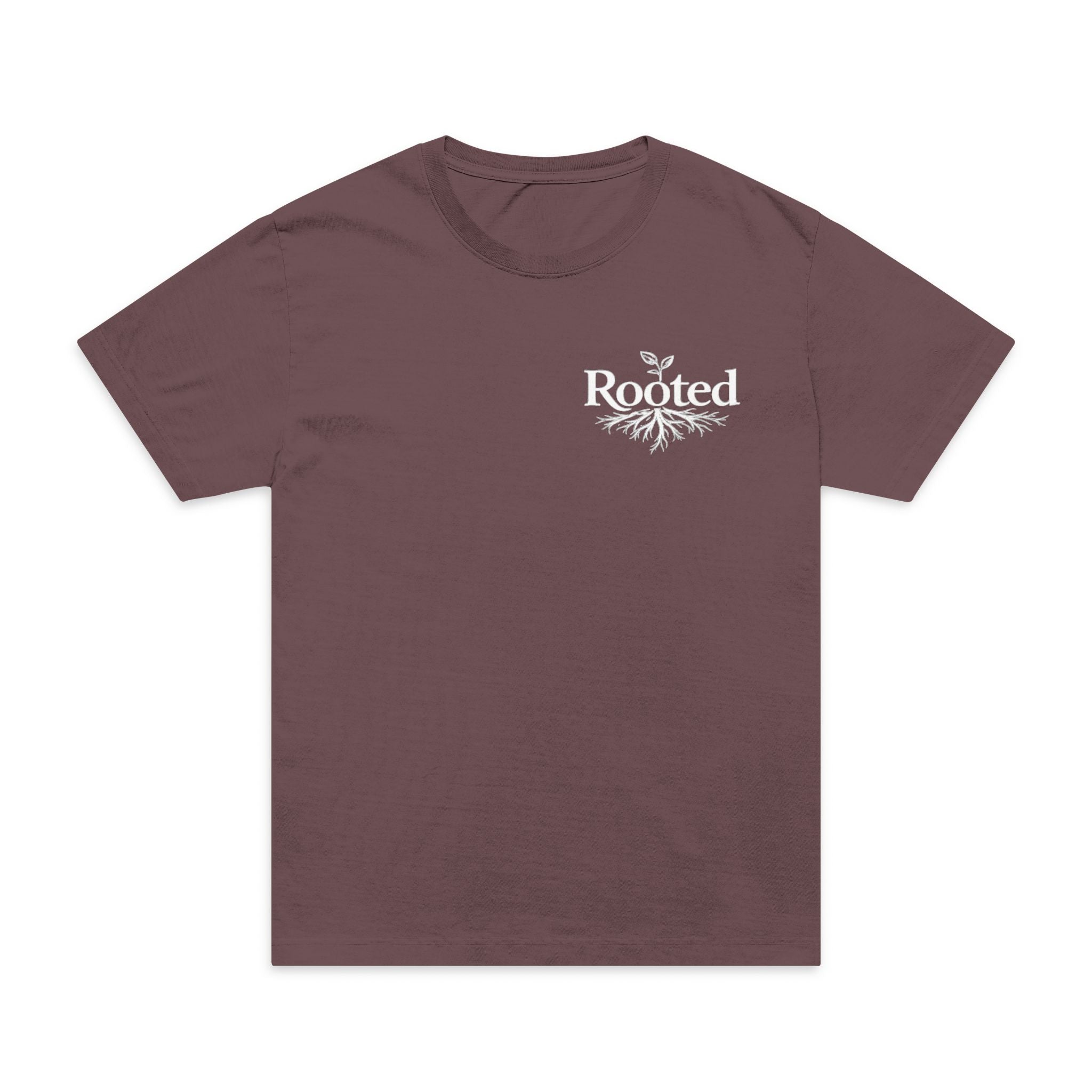 Oversized T-Shirt — Rooted Subtle Pocket 'Rooted' Graphic