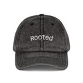 "Rooted" Embroidered Vintage Cap