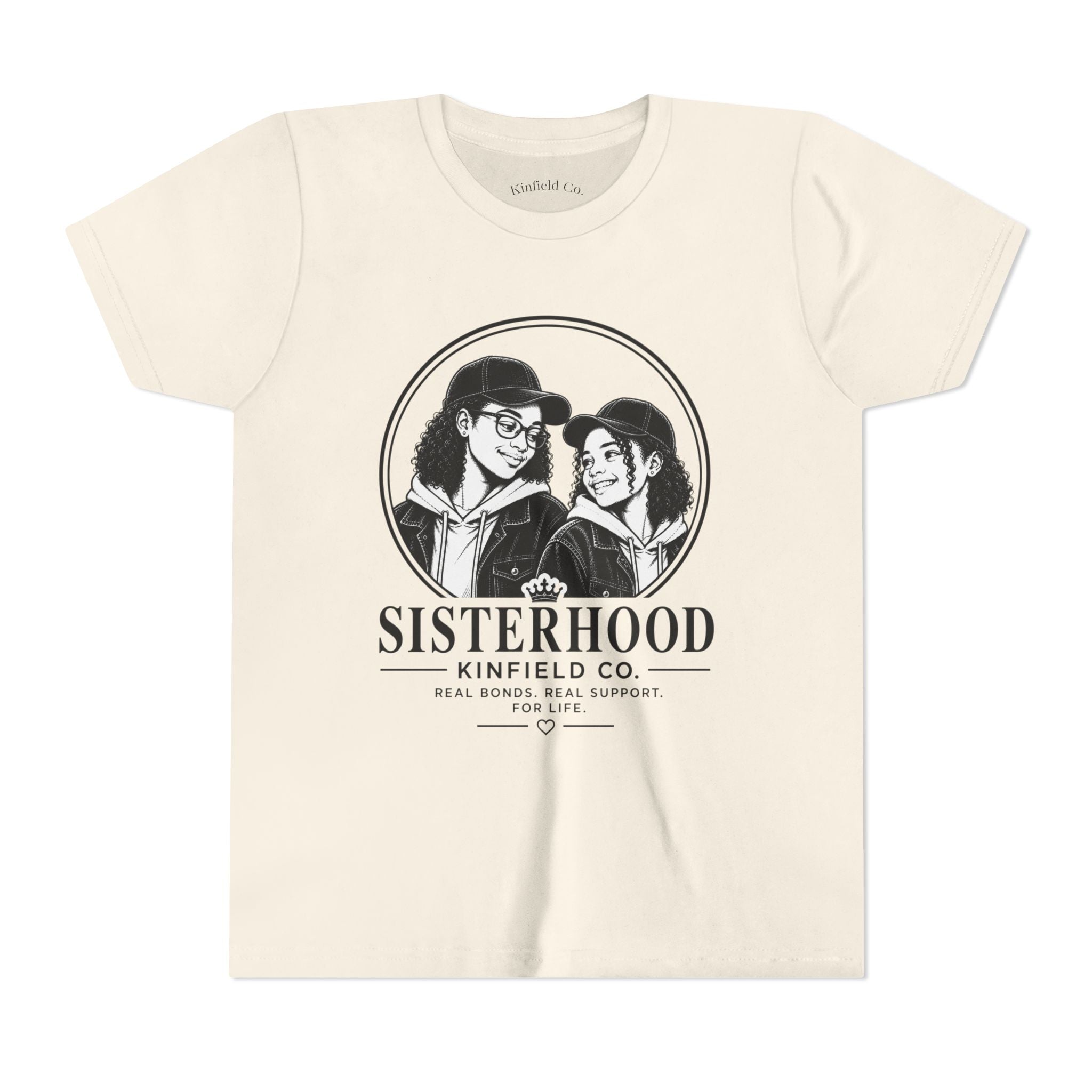 Youth Tee – 3 Queens “Sisterhood” Graphic Kids Shirt