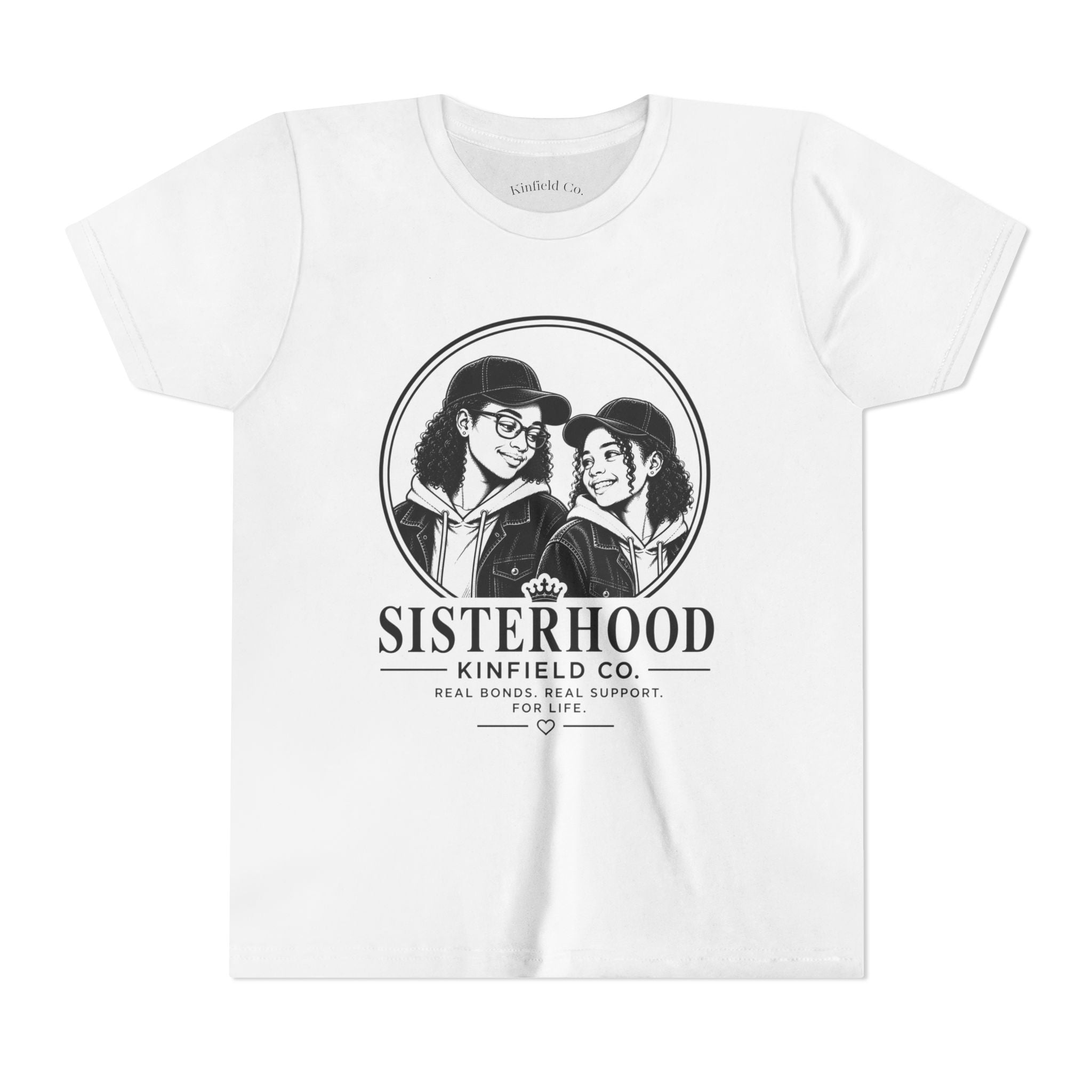 Youth Tee – 3 Queens “Sisterhood” Graphic Kids Shirt