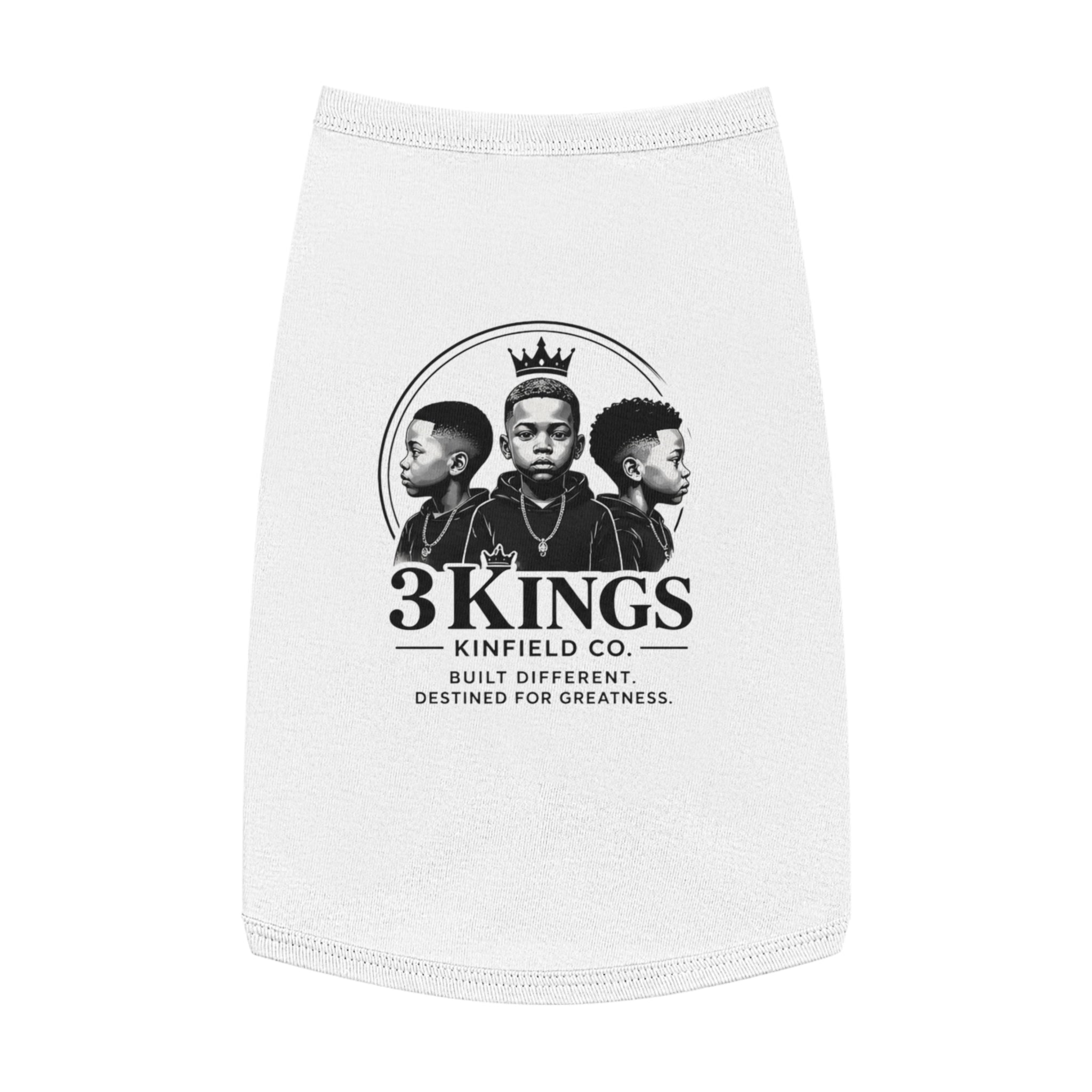 3Kings Pet Tank Top — "3Kings" Botanical Dog Shirt