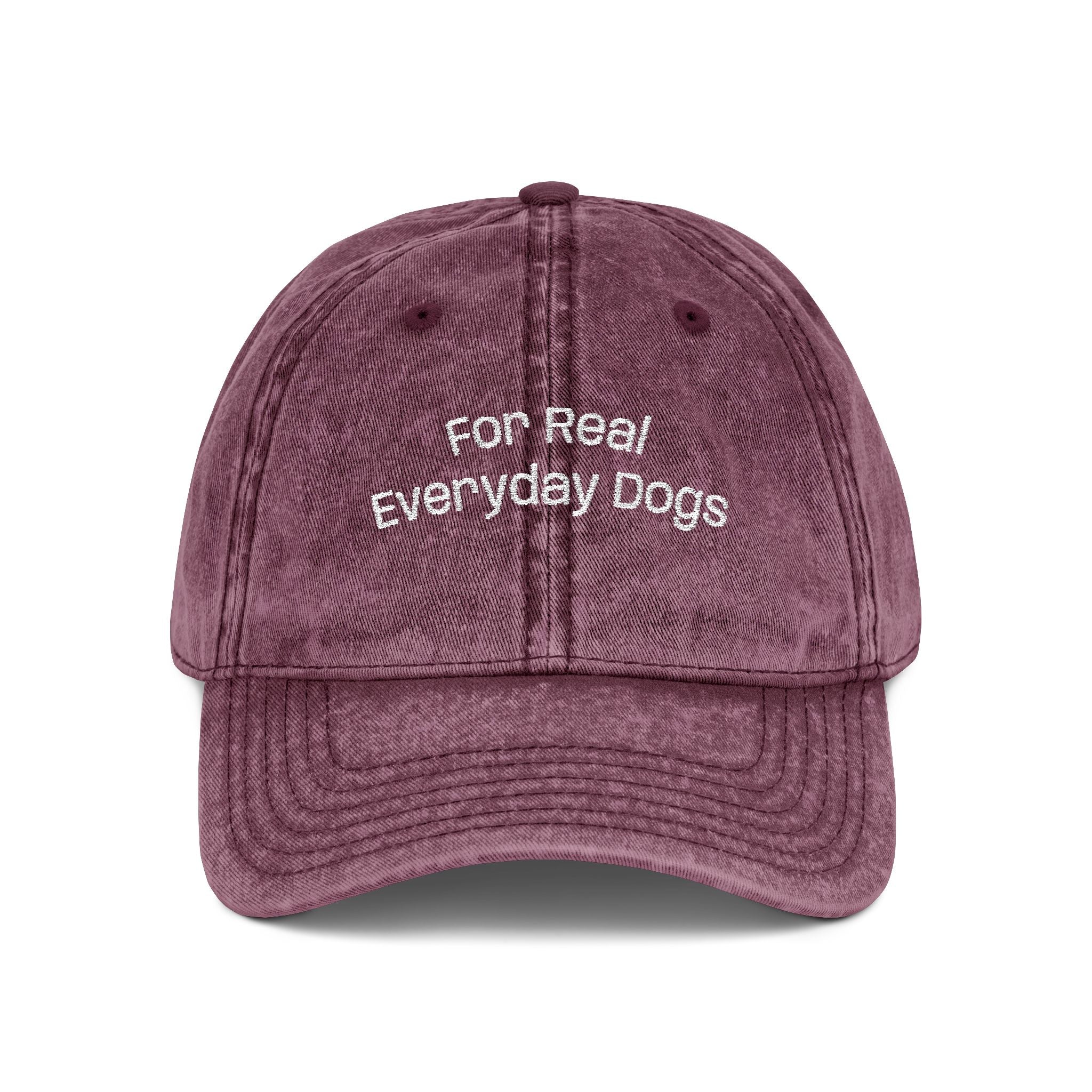 FRED - “For Real Everyday Dogs” Embroidered Vintage Cap