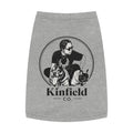 Kinfield Co Pet Tank Top — "Kinfield Co" Botanical Dog Shirt