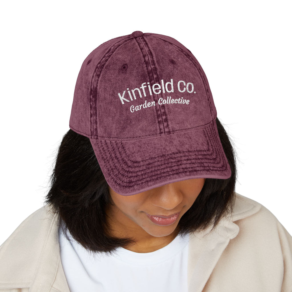 Kinfield Co. Garden Collective Embroidered Vintage Cap