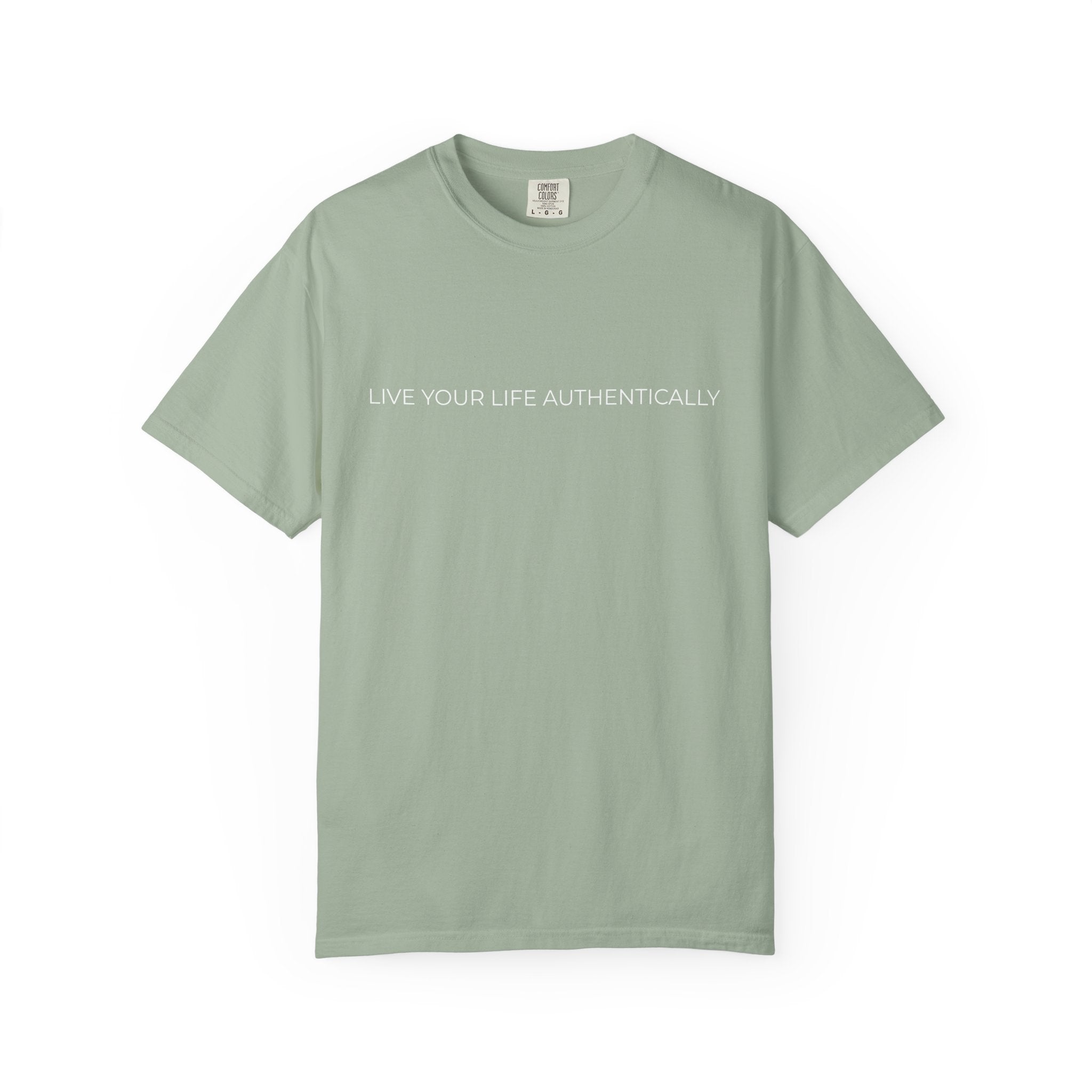 ‘LYLA’ Graphic T-Shirt — Minimal Text Front & Crowned Lion Back