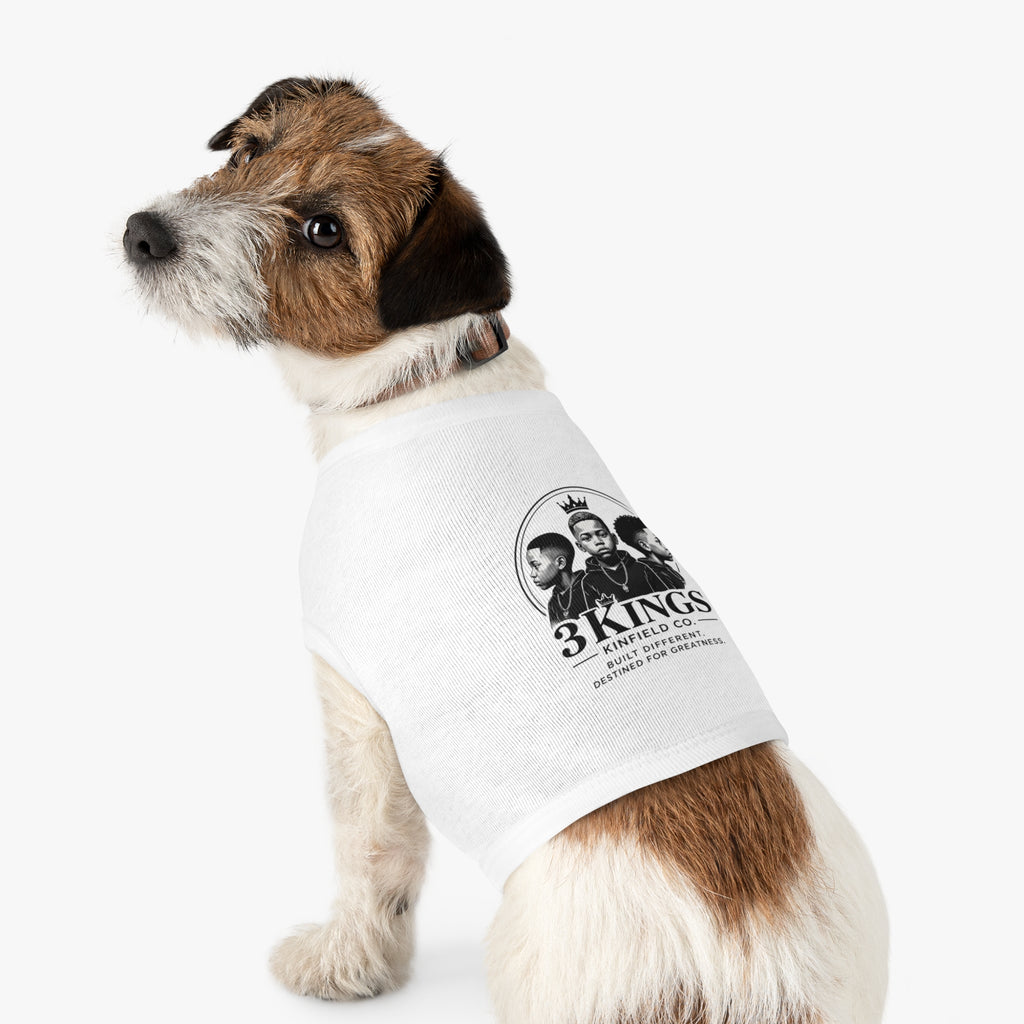 3Kings Pet Tank Top — "3Kings" Botanical Dog Shirt