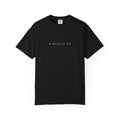 Kinfield Co Graphic T-Shirt — Minimal Text Front & Crowned Lion Back