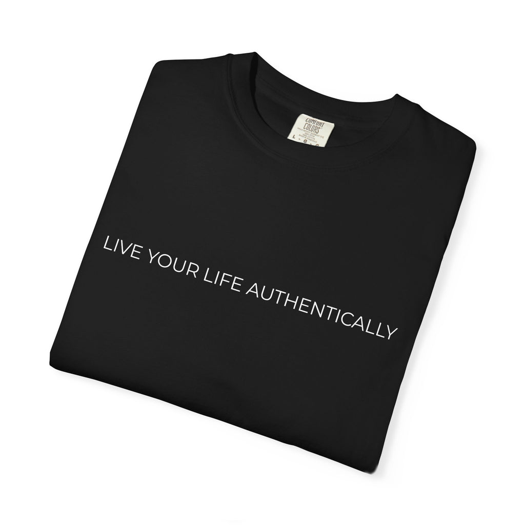 ‘LYLA’ Graphic T-Shirt — Minimal Text Front & Crowned Lion Back