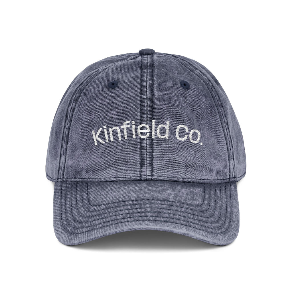 Kinfield Co. Essential Embroidered Vintage Cap