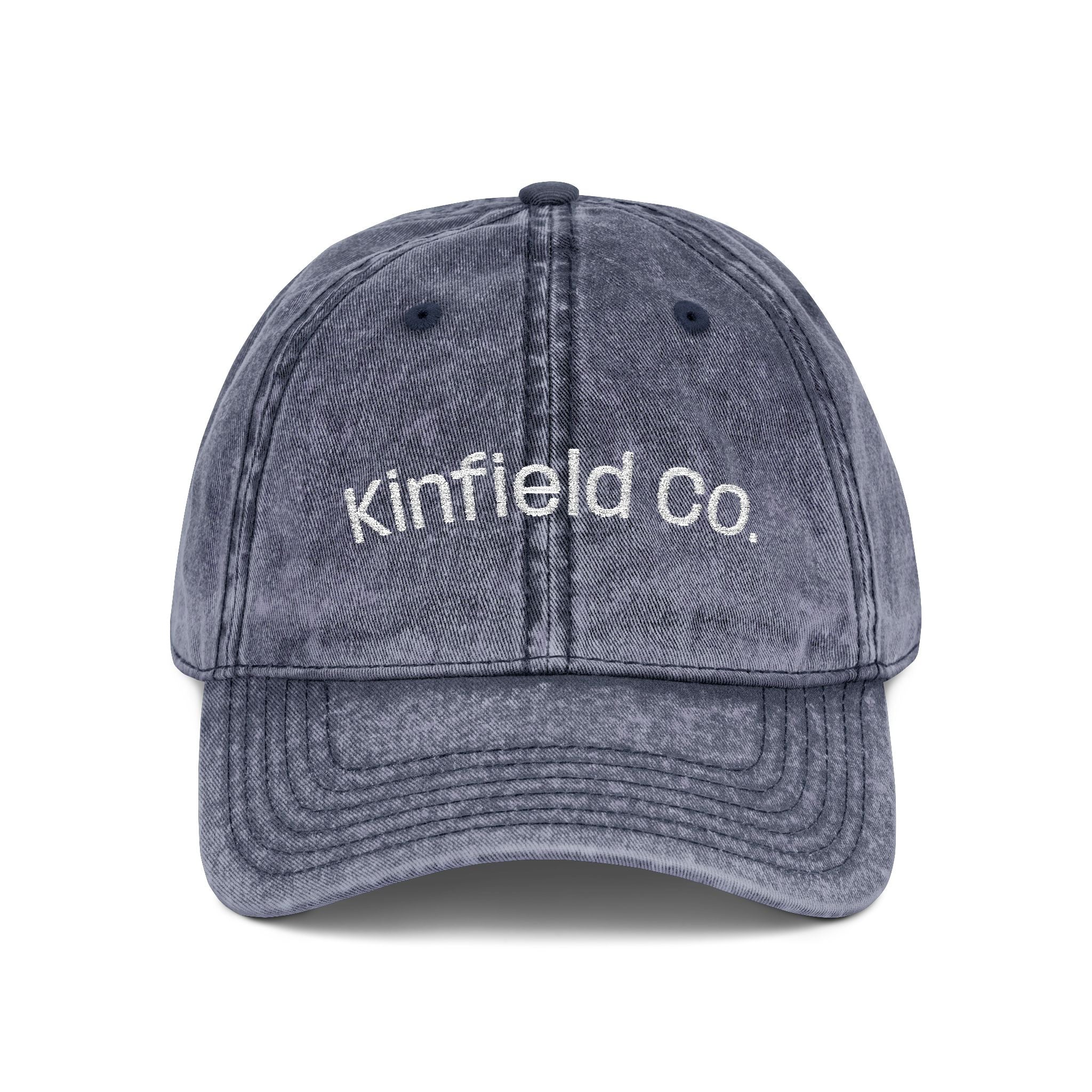 Kinfield Co. Essential Embroidered Vintage Cap