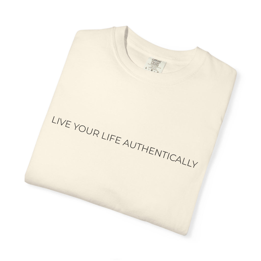 ‘LYLA’ Graphic T-Shirt — Minimal Text Front & Crowned Lion Back